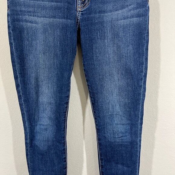 7 for all Mankind Women's Bundle of 2 B(AIR) Ankle Skinny Jeans Size 28 - Picture 11 of 16